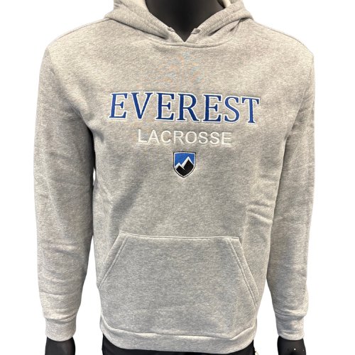 HR8474 - Lacrosse Adult Fleece Hoody Grey