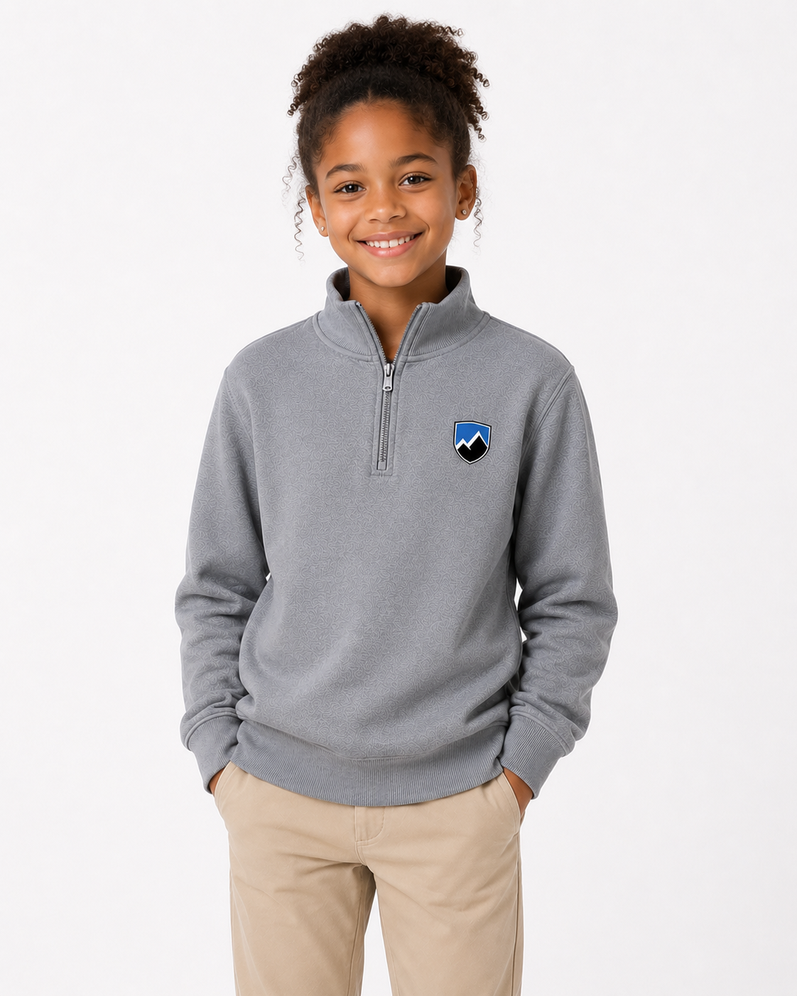 Youth Core Quarter Zip Sweatshirt
