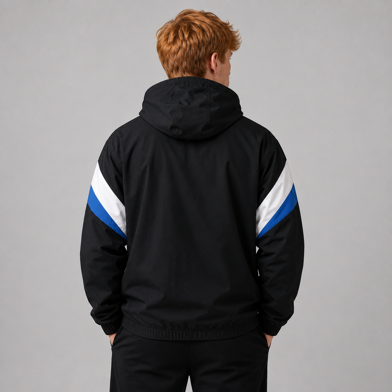 Adult Retro Quarter Zip Jacket
