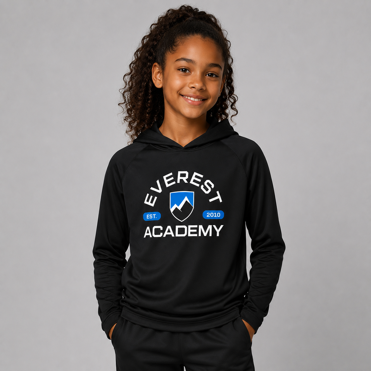 Youth Apex Hooded Long Sleeve