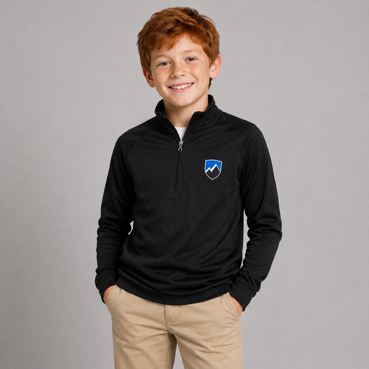 Youth Athletic Quarter Zip