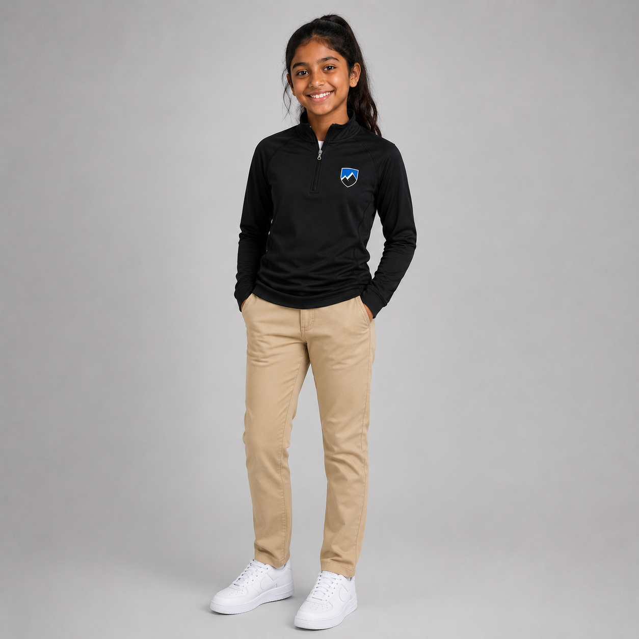 Youth Athletic Quarter Zip