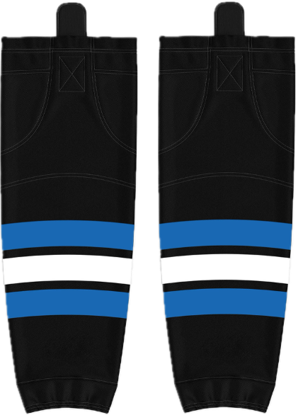 EH BClutch Black Away Hockey Socks 2026