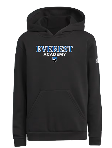 JW6602 Adult Fleece Hoody Black