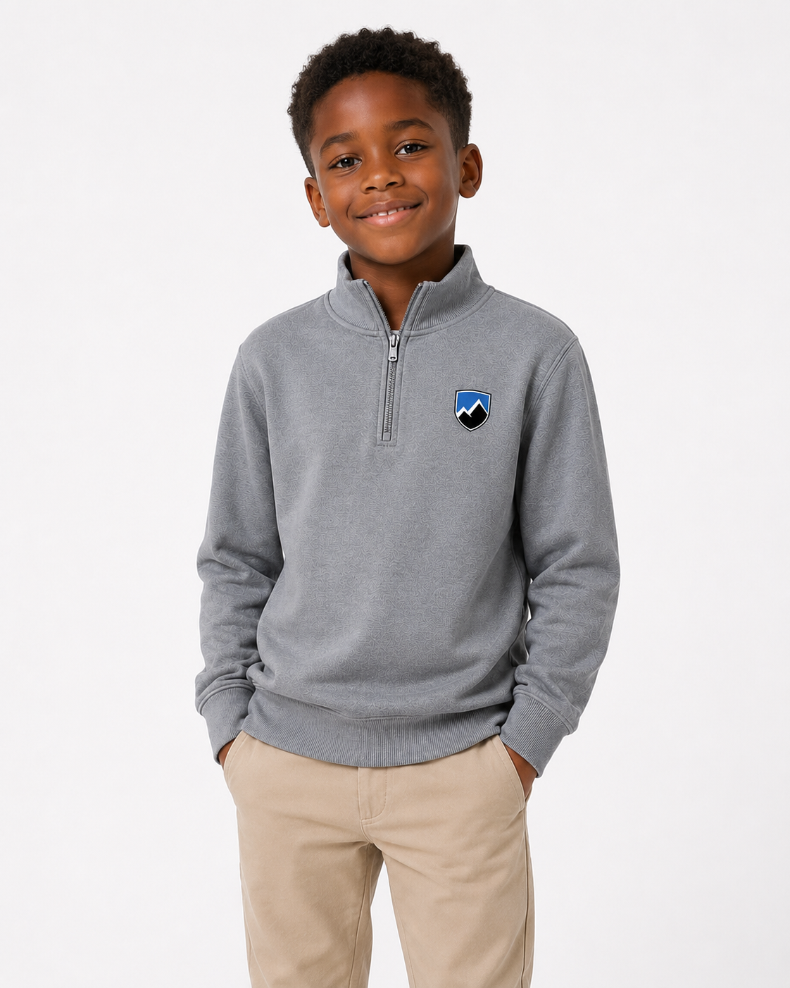 Youth Core Quarter Zip Sweatshirt