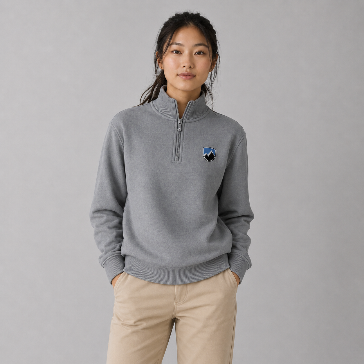 Adult Core Quarter Zip Sweatshirt
