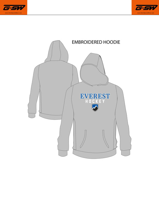 EH GSW Adult Embroidered Thin Hoody Grey