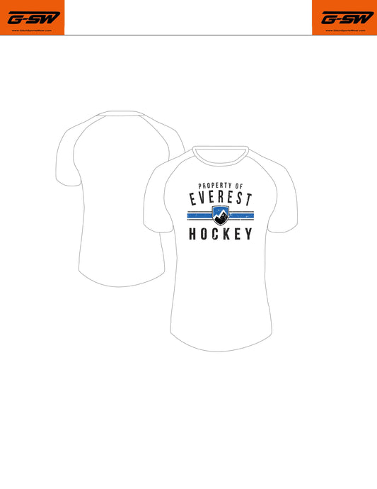 EH GSW Tee Shirt Youth WHITE