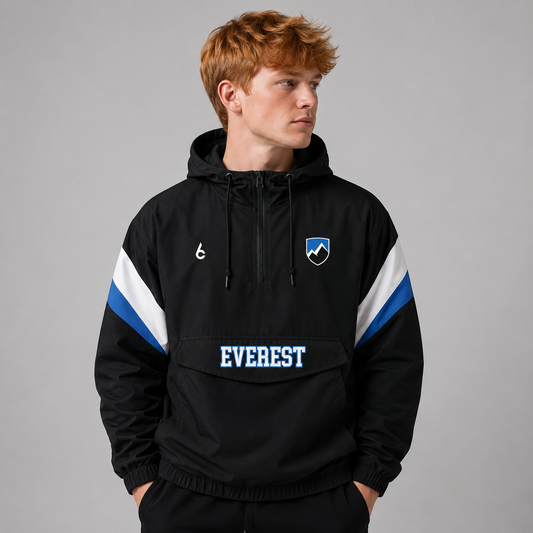 Adult Retro Quarter Zip Jacket