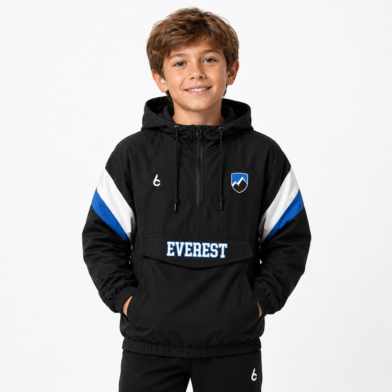 Youth Retro Quarter Zip Jacket
